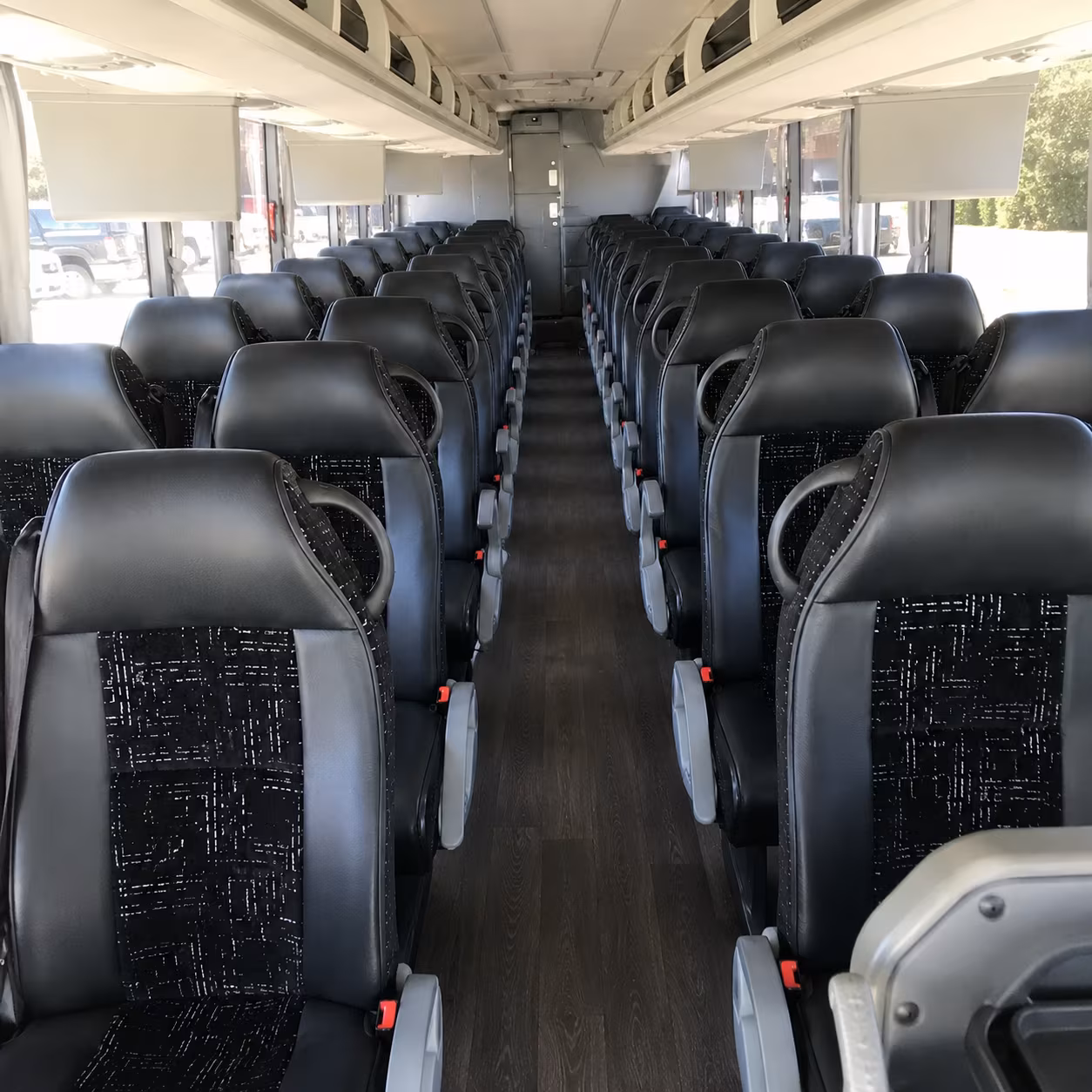 Fayetteville Airport Shuttle & Transportation party bus exterior