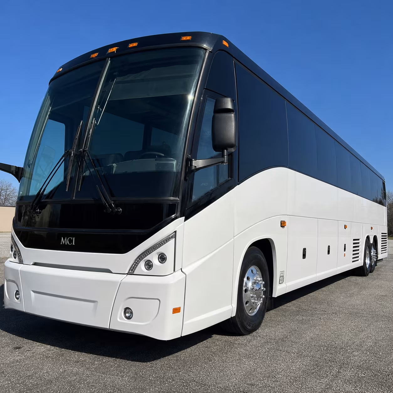 Fayetteville Airport Shuttle & Transportation party bus exterior