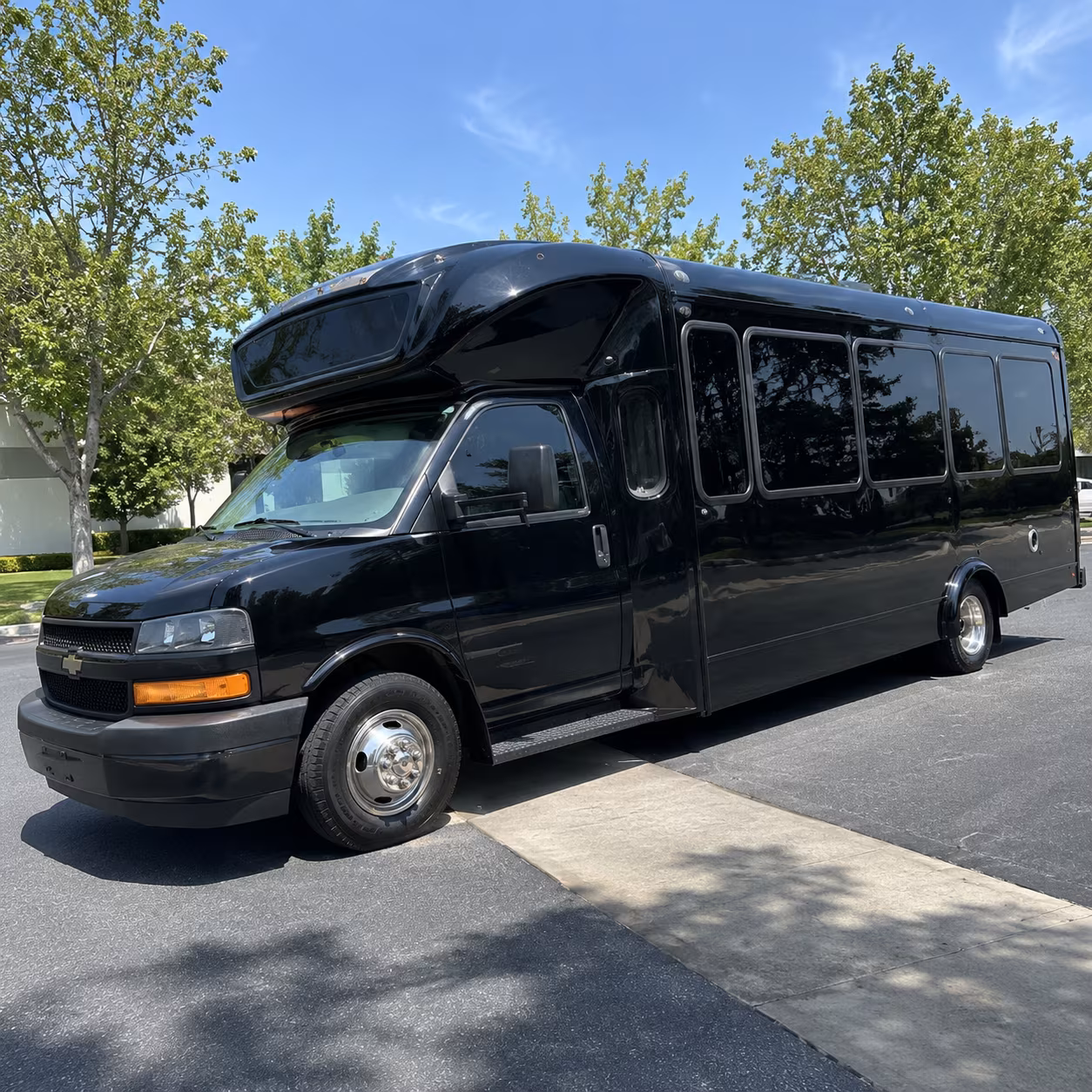 Fayetteville Concert & Music Festival Transportation party bus exterior